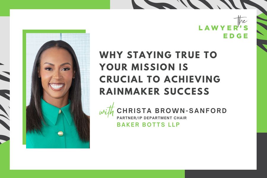 Christa Brown-Sanford | Why Staying True to Your Mission Is Crucial to Achieving Rainmaker Success